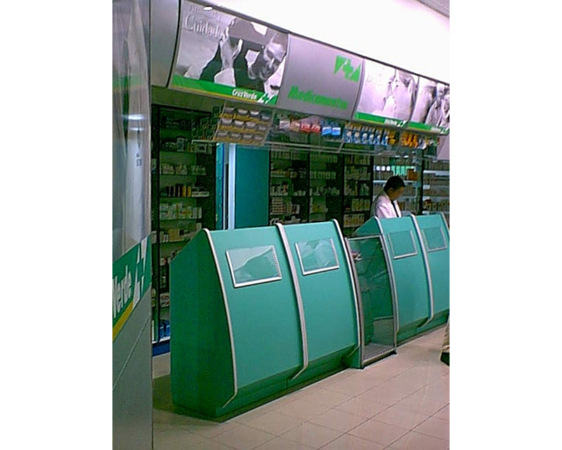 Muebles para Farmacias Jumbo Bilbao