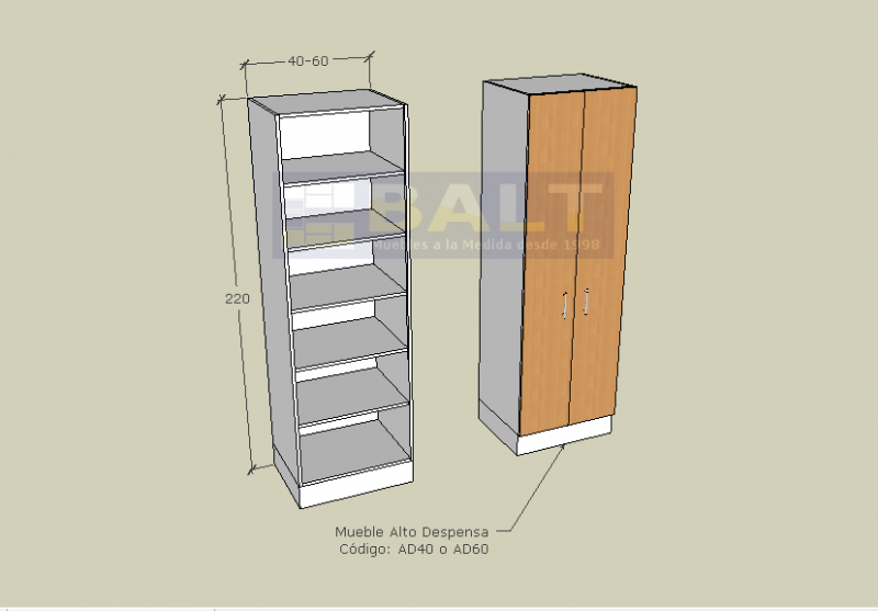 Mueble Despensa